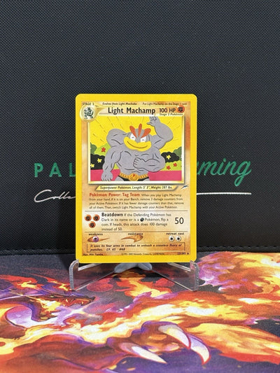 Light Machamp - 25/105 Neo Destiny - Pokemon Card