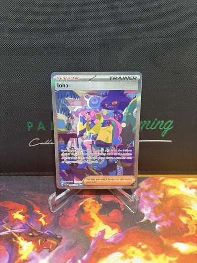 Iono 237/091 SV Paldean Fates Special Illustration Rare Holo Pokemon