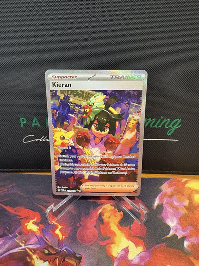 Kieran - 218/167 - Special Illustration Rare - Twilight Masquerade - Pokemon TCG