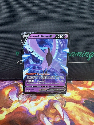 Pokémon TCG Galarian Articuno V Sword & Shield - Chilling Reign 058/198 Holo...