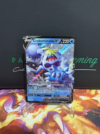 Pokémon TCG Crabominable V Fusion Strike 076/264 Holo Ultra Rare