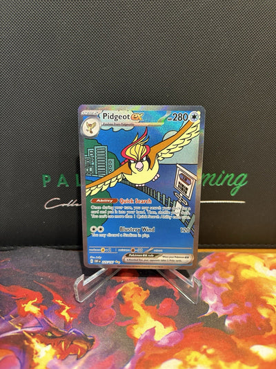 Pokémon TCG Pidgeot EX Sv03: Obsidian Flames 225/197 Holo Special...