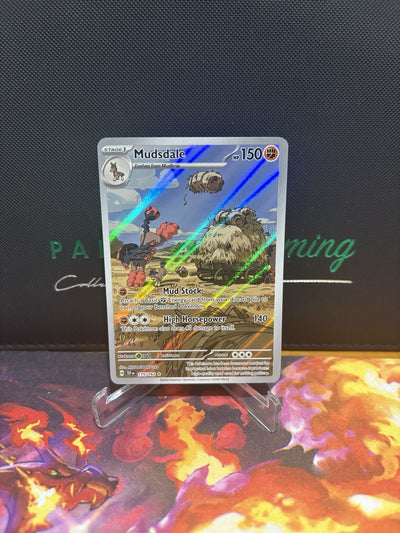 Mudsdale 175/162 Sv05: Temporal Forces Illustration Rare Pokemon TCG NM