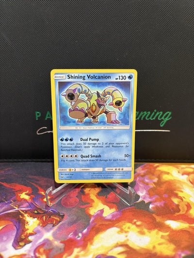 Pokémon TCG Shining Volcanion Shining Legends 27/73 Holo Shiny Holo Rare