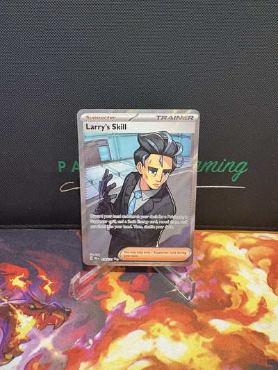 Pokemon TCG - Larry's Skill 139/131 - Prismatic Evolutions Full Art NM