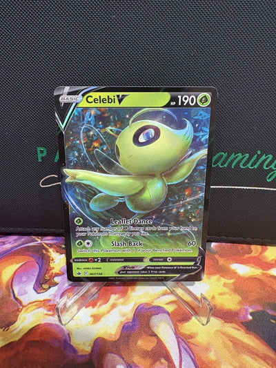Pokémon TCG Celebi V Sword & Shield - Chilling Reign 007/198 Holo Ultra Rare