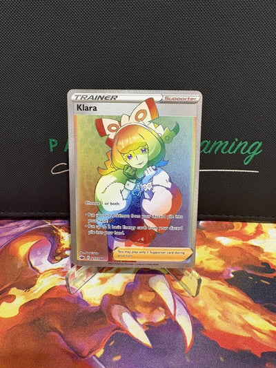 Klara - 217/198 - Secret Rare NM-Mint Pokemon SWSH06 - Chilling Reign
