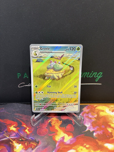 Grotle 164/162  Illustration Rare  Temporal Forces -Pokemon TCG Card