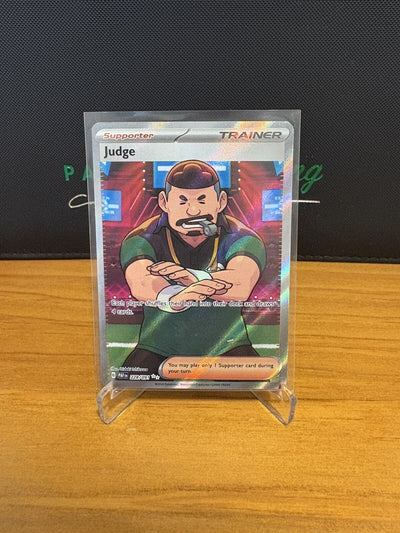 Judge 228/091 - Mint Condition - Scarlet & Violet: Paldean Fates