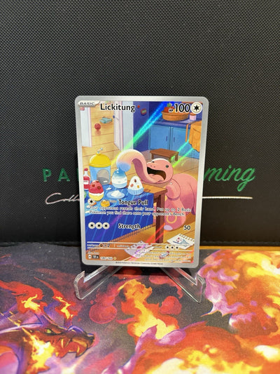 Lickitung 180/162 Illustration Rare Temporal Forces -Pokemon TCG Card
