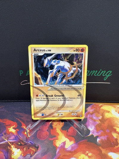 Pokémon Arceus Holo AR8 Pokemon Card Lv100