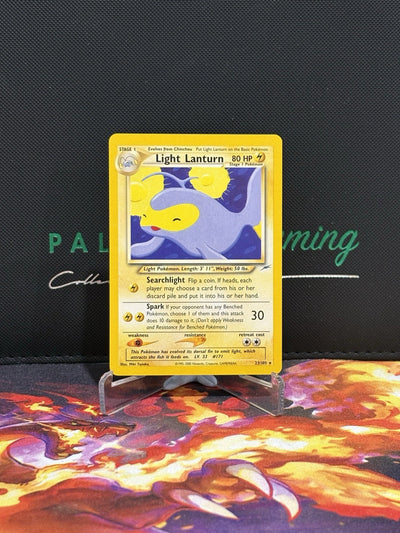 Light Lanturn 23/105 Neo Destiny Rare Pokemon Card TCG NM