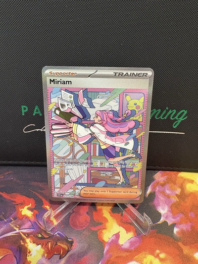 Pokémon TCG Miriam Scarlet & Violet Base Set 251/198 Holo Special...