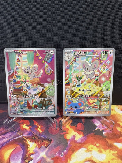 Minccino & Cinccino Temporal Forces Pair