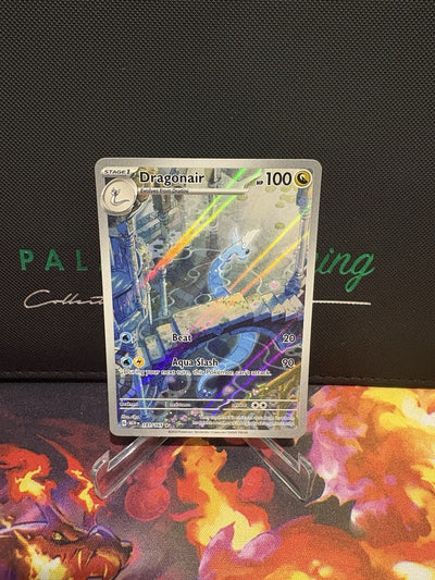 Pokémon TCG Dragonair Scarlet & Violet-151 181/165 Holo Illustration Rare