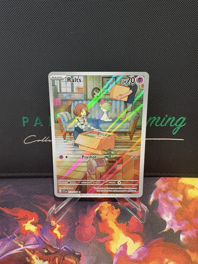 Pokémon TCG Ralts Scarlet & Violet Base Set 211/198 Holo Illustration Rare