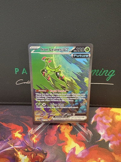 Iron Leaves ex 203/162 Pokemon TCG Temporal Forces Special Illustration Rare