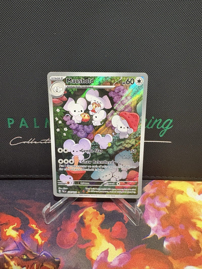 Pokémon TCG Maushold Scarlet & Violet - Paldea Evolved 226/193 Holo Illustration