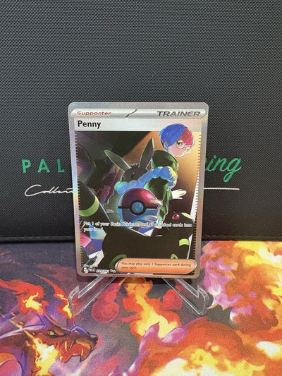 Penny - Paldean Fates 239/091 - Special Illustration Rare Pokemon Card