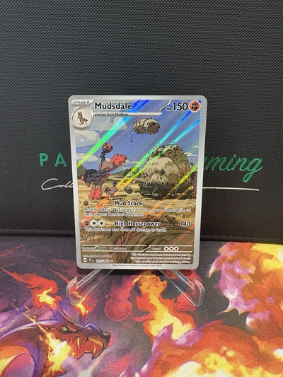 Pokémon TCG - Mudsdale - Temporal Forces TEF 175/162 - Illustration Rare - NM