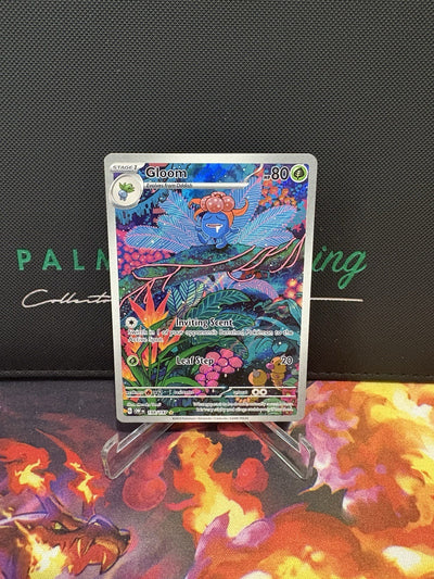 Pokémon TCG Gloom Sv03: Obsidian Flames 198/197 Holo Illustration Rare