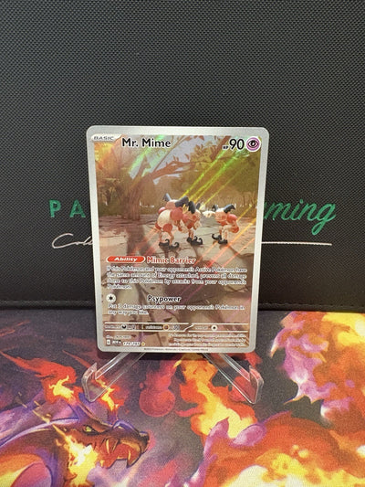 Pokémon TCG Mr. Mime Scarlet & Violet-151 179/165 Holo Illustration Rare