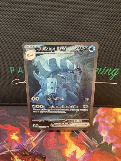 Pokémon TCG Golisopod EX Paradox Rift 246/182 Holo Special Illustration Rare