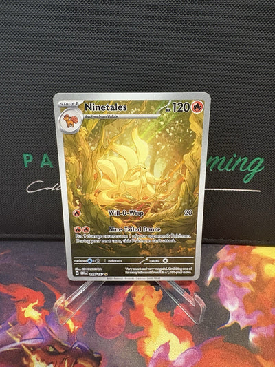 Pokémon TCG Ninetales Sv03: Obsidian Flames 199/197 Holo Illustration Rare