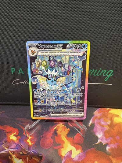 Pokèmon Vaporeon Ex  149/131 Special illustration Prismatic Evolution