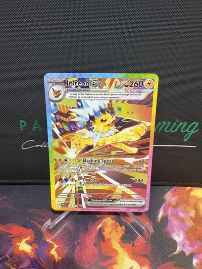 Prismatic Evolutions - Jolteon ex Special Illustration Rare SIR #153/131 Rare