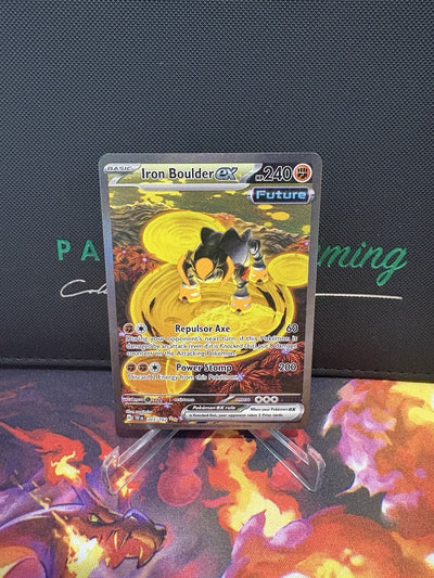 Iron Boulder EX (Special Illustration Rare) | 207/162 | Temporal Forces | NM