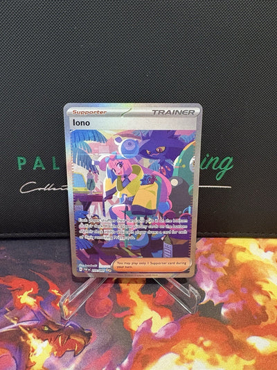 Iono 237/091 Special Illustration Rare Paldean Fates - Pokemon TCG